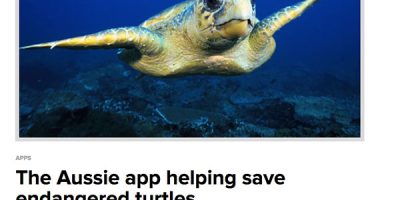 The Aussie app helping save endangered turtles